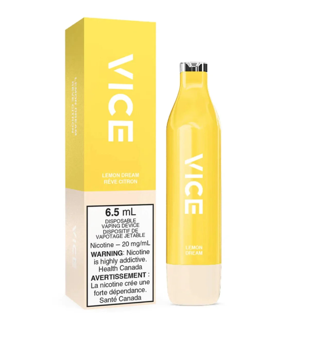 VICE 2500 DISPOSABLE VAPE - LEMON DREAM