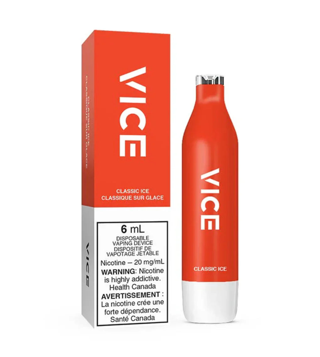 VICE 2500 DISPOSABLE VAPE - CLASSIC ICE