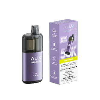 Allo Nuud 50K Disposable Vape 20mg | Berry Lemon
