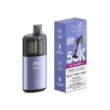 Allo Nuud 50K Disposable Vape 20mg | Blue Raspberry